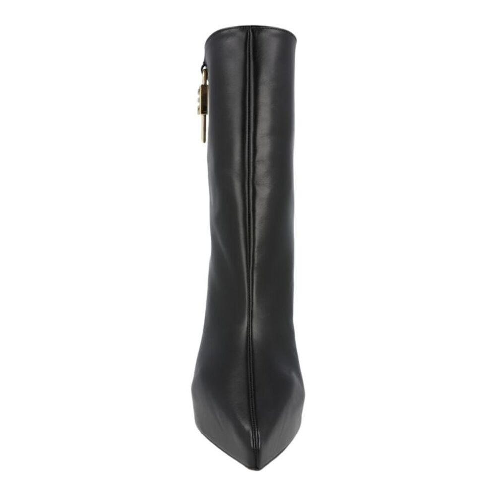 Givenchy G-Lock Leather Wedge Boots Black Womens - Picture 4 of 6